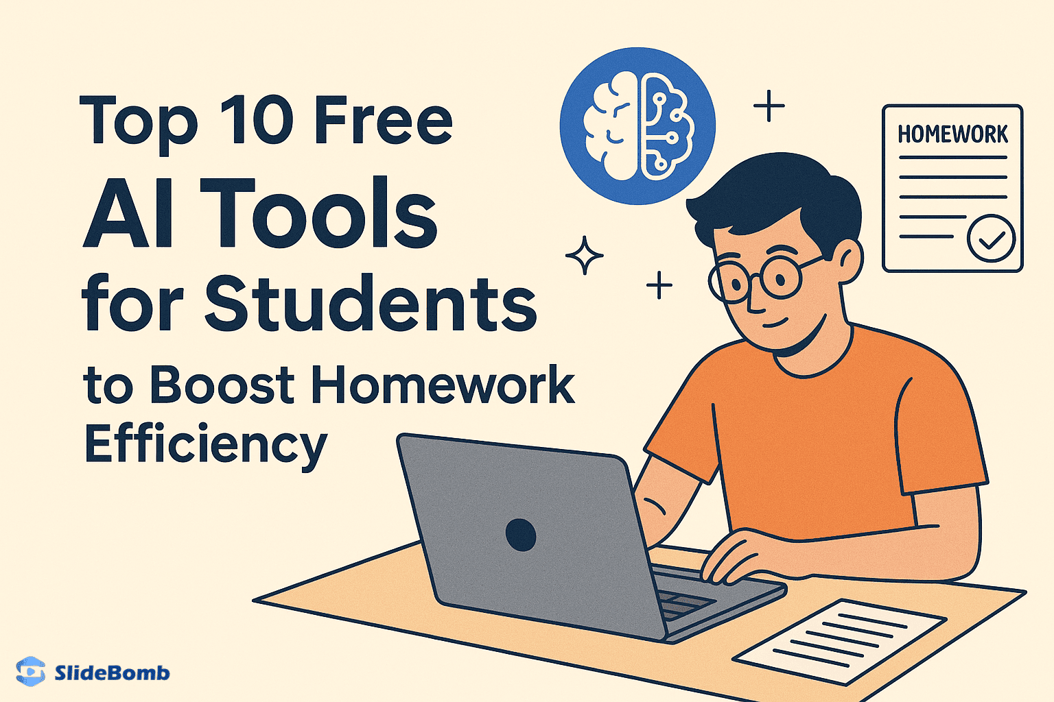 Top 10 Free AI Tools for Students to Boost Homework Helper
