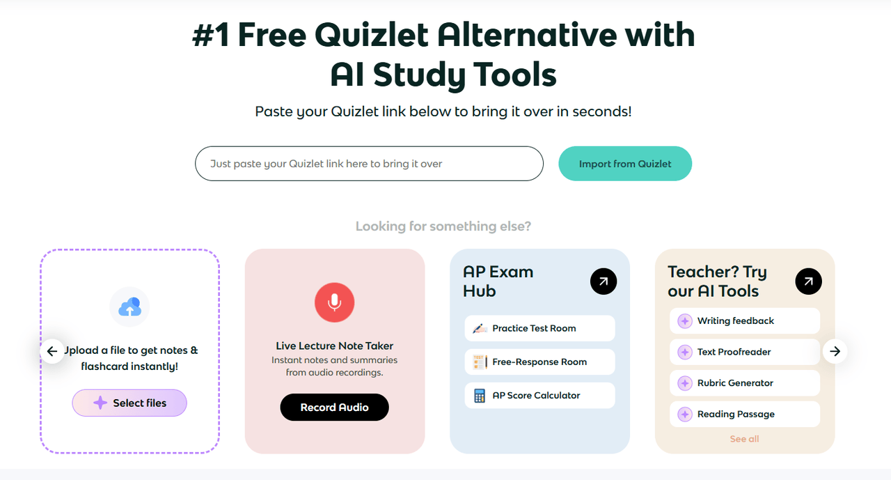 Knowt – Smart Flashcards and AI-Generated Notes